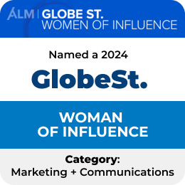 Hannah Miet - GlobeSt Woman of Influence 2024 - Marketing and Communications